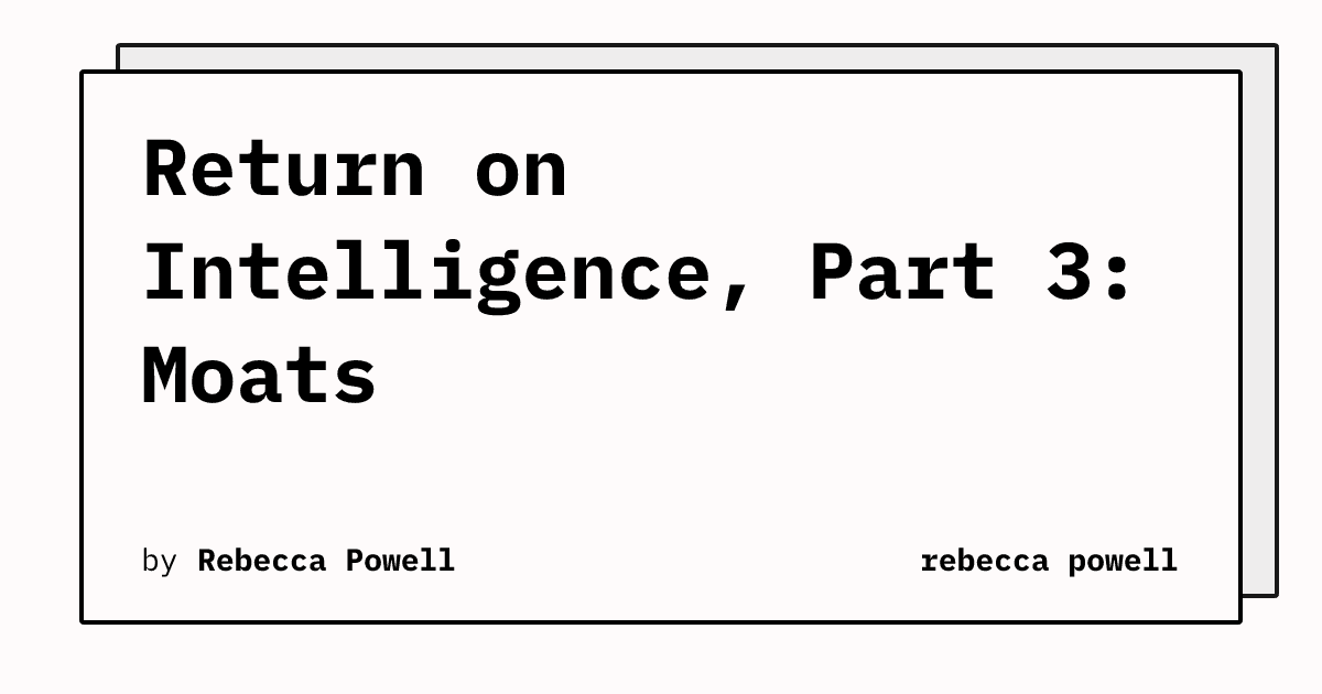 AI Moats: Are They Truly Defensible or Just Hype?